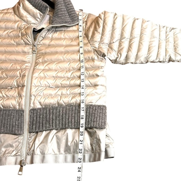 SOSKEN Studio BEV Grey Lightweight Down Puffer Jacket- Size 3/Small- Medium - Picture 13 of 13